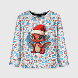 Детский лонгслив 2024 год дракона