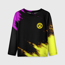 Лонгслив детский Borussia Dortmund sport, цвет: 3D-принт