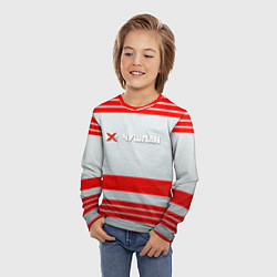 Лонгслив детский Слово пацана форма ссср, цвет: 3D-принт — фото 2