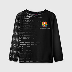Детский лонгслив Футбольный клуб барселона - логотип