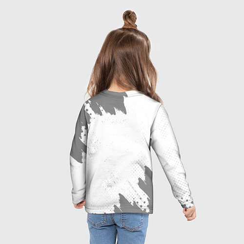 Детский лонгслив Михаил мужчина ну с очень большой буквы / 3D-принт – фото 6