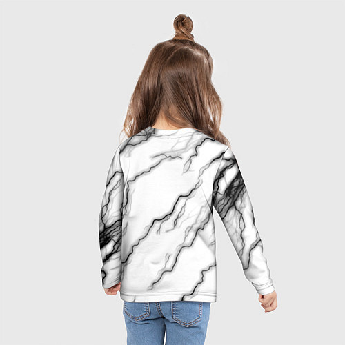 Детский лонгслив Mobile legends молнии / 3D-принт – фото 6