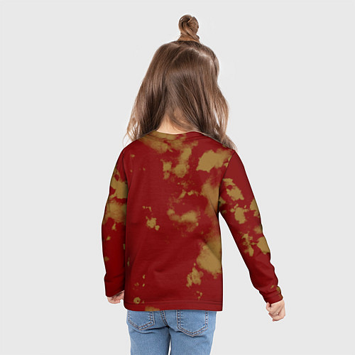 Детский лонгслив Спортивный мулат / 3D-принт – фото 6