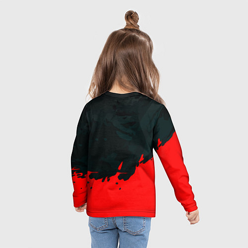 Детский лонгслив Nintendo краски гейм компани / 3D-принт – фото 6