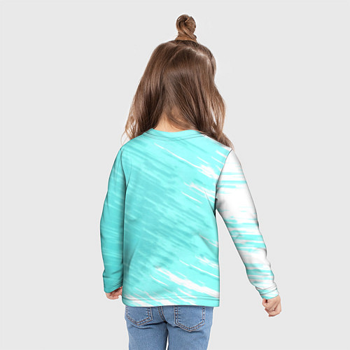 Детский лонгслив Aion текстура рпг / 3D-принт – фото 6