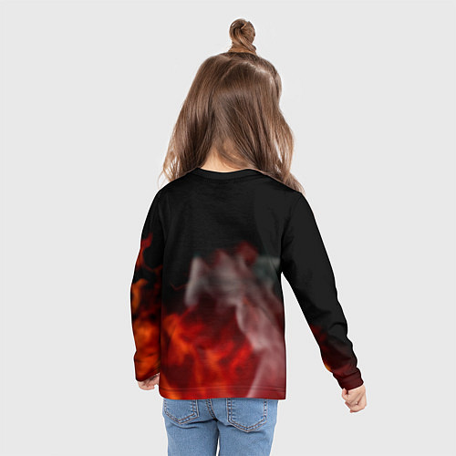 Детский лонгслив Forest fire game / 3D-принт – фото 6