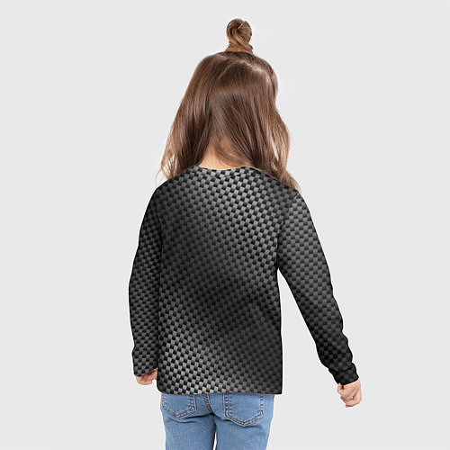 Детский лонгслив Infiniti sport carbon / 3D-принт – фото 6