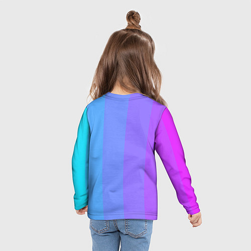 Детский лонгслив Fivecolor / 3D-принт – фото 6