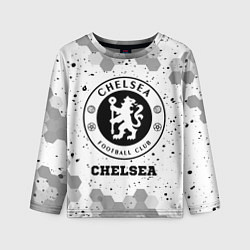 Детский лонгслив Chelsea sport на светлом фоне