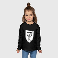 Лонгслив детский Inter fc club, цвет: 3D-принт — фото 2