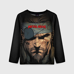Лонгслив детский Веном Снейк Metal gear game, цвет: 3D-принт