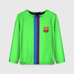 Лонгслив детский Barcelona fc sport line, цвет: 3D-принт