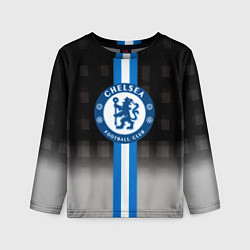 Лонгслив детский Chelsea fc sport geometry, цвет: 3D-принт