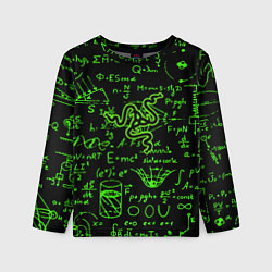 Детский лонгслив Razer patten symbol