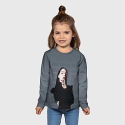 Лонгслив детский Actress - Anya Taylor Joy, цвет: 3D-принт — фото 2