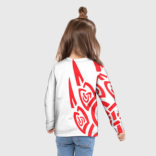 Детский лонгслив Assassins Creed wild / 3D-принт – фото 6