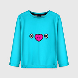 Лонгслив детский BT21-Mang, цвет: 3D-принт