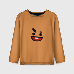 Лонгслив детский BT21 Shooky, цвет: 3D-принт