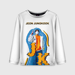 Лонгслив детский BTS Jeon Jungkook, цвет: 3D-принт