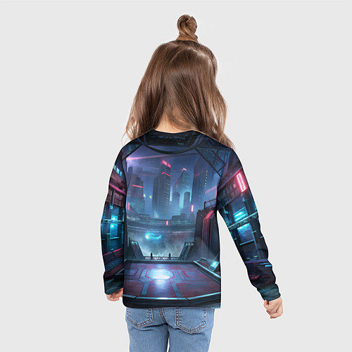 Детский лонгслив Abrams Deadlock / 3D-принт – фото 6