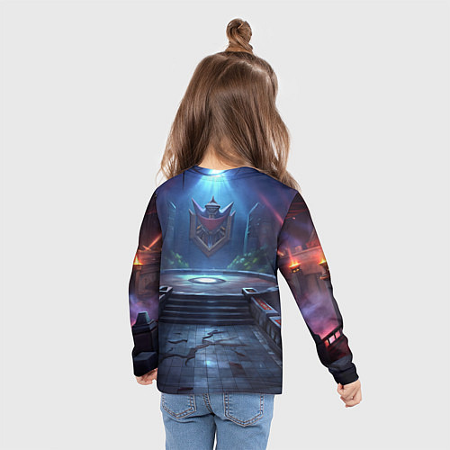 Детский лонгслив Haze Deadlock / 3D-принт – фото 6