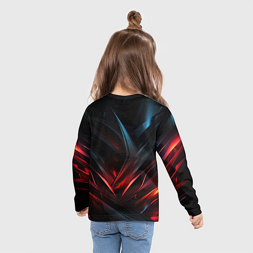 Детский лонгслив Deadlock Haze dark / 3D-принт – фото 6
