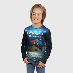 Лонгслив детский Deadlock Динамо, цвет: 3D-принт — фото 2