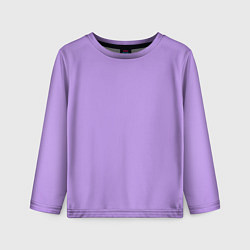 Лонгслив детский Эмоция страха - сиреневый, цвет: 3D-принт