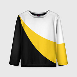 Лонгслив детский Мы русские с нами Бог большой КЦК, цвет: 3D-принт