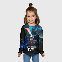 Лонгслив детский Ivy Deadlock, цвет: 3D-принт — фото 2
