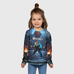 Лонгслив детский Kelvin Deadlock, цвет: 3D-принт — фото 2