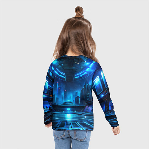 Детский лонгслив Lash Deadlock / 3D-принт – фото 6