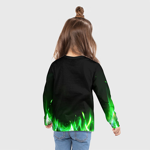 Детский лонгслив Lady Geist Deadlock / 3D-принт – фото 6