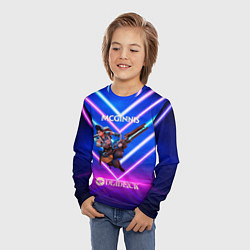 Лонгслив детский McGinnis Deadlock, цвет: 3D-принт — фото 2