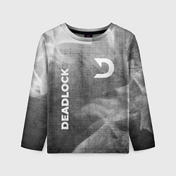 Детский лонгслив Deadlock - grey gradient вертикально