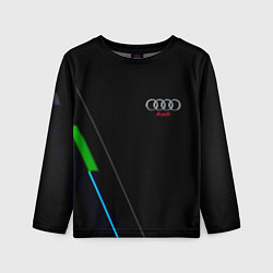 Детский лонгслив AUDI geometry line