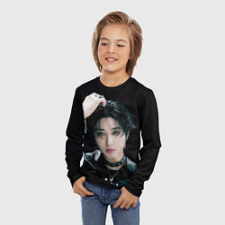 Лонгслив детский Stray Kids Han Giant concept, цвет: 3D-принт — фото 2