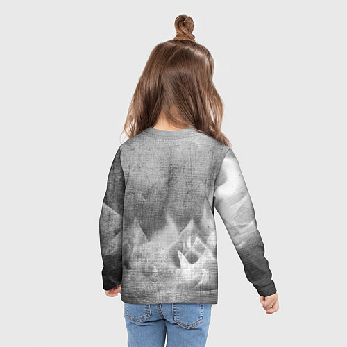 Детский лонгслив Haval - grey gradient посередине / 3D-принт – фото 6