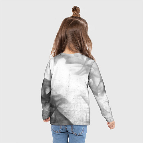 Детский лонгслив Dongfeng - white gradient вертикально / 3D-принт – фото 6