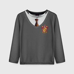 Лонгслив детский Форма Гриффиндора, цвет: 3D-принт