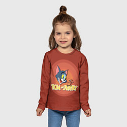 Лонгслив детский Том и джерри, цвет: 3D-принт — фото 2