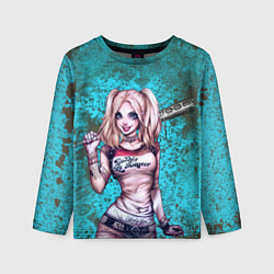 Лонгслив детский Harley Quinn, цвет: 3D-принт