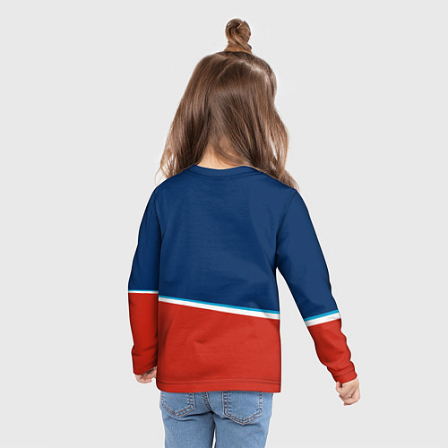 Детский лонгслив Hedgehog - Sonic racing team / 3D-принт – фото 6