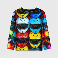 Детский лонгслив Шлемы BMX