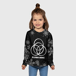 Лонгслив детский Снежный Elden Ring, цвет: 3D-принт — фото 2