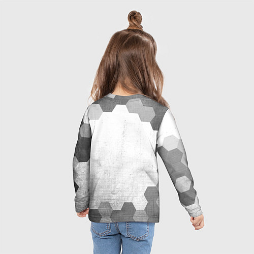 Детский лонгслив Zelda - white gradient / 3D-принт – фото 6