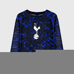 Лонгслив детский Tottenham blue energy, цвет: 3D-принт