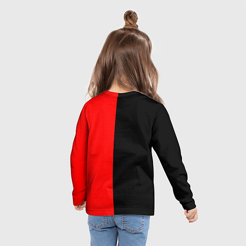 Детский лонгслив Наемник дэдпул / 3D-принт – фото 6