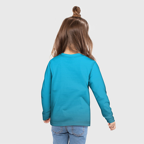 Детский лонгслив Mortal Kombat - Sub-Zero / 3D-принт – фото 6