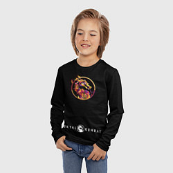 Лонгслив детский Дракон - Мортал Комбат, цвет: 3D-принт — фото 2